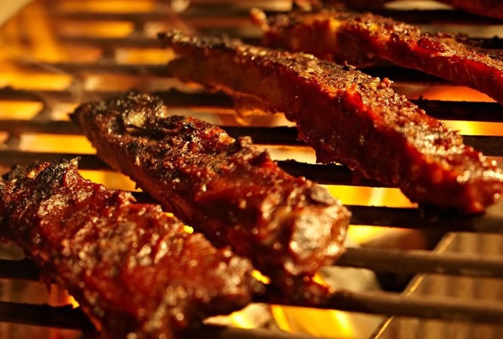 Flame Grilled BBQ Ribs from Smoke Shack Barbecue